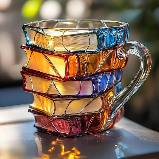 Original Handcrafted 3D Lucky Mug for Book Lovers
