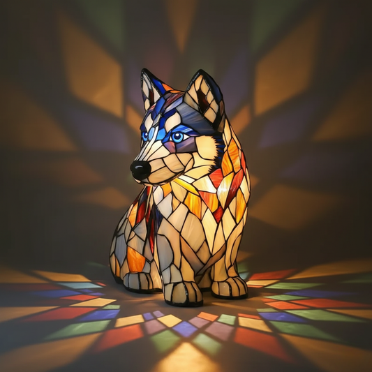 Arctic Husky – Art Lamp