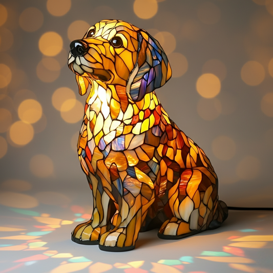 Golden Retriever Buddy – Radiant Lamp
