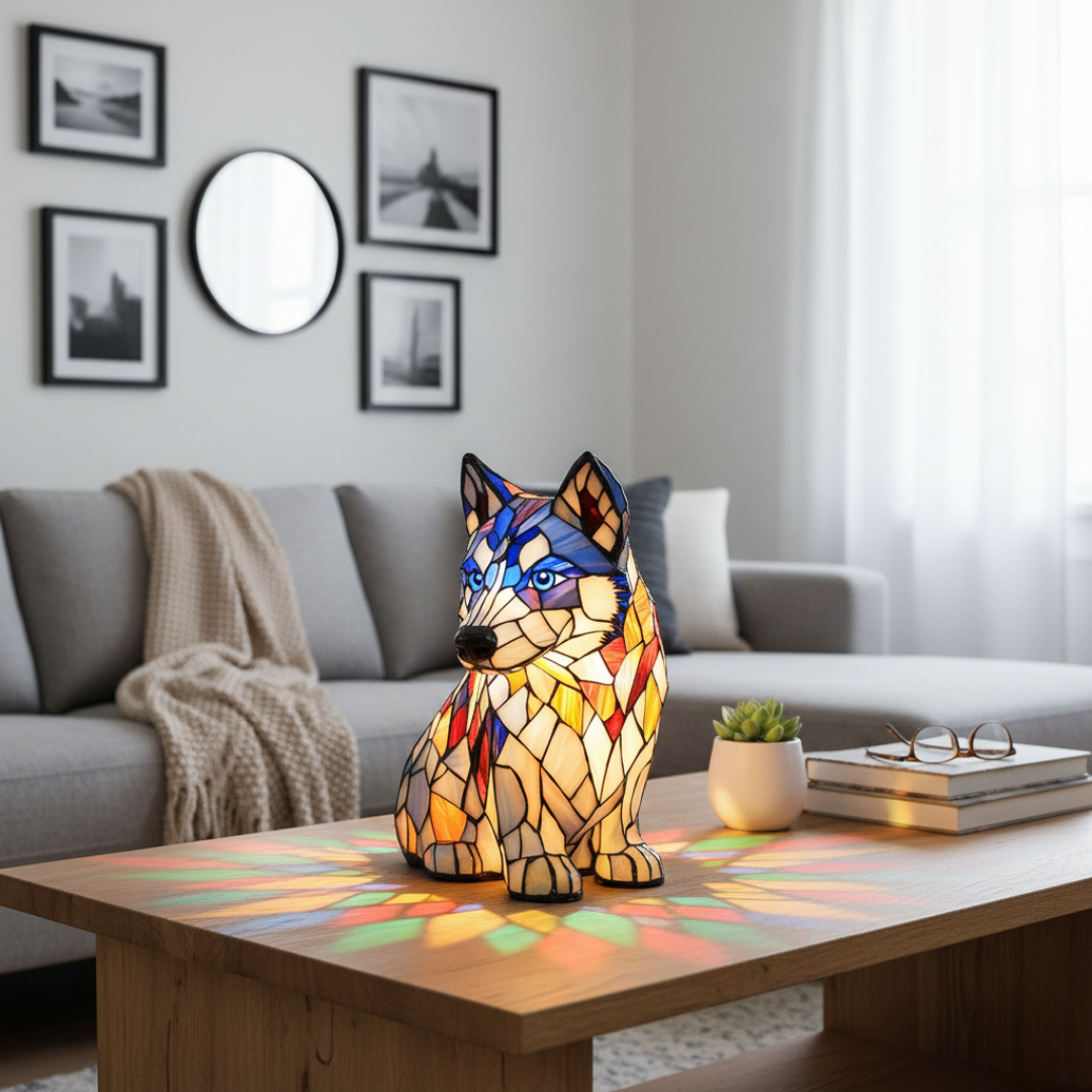 Northern Husky – Art Lamp